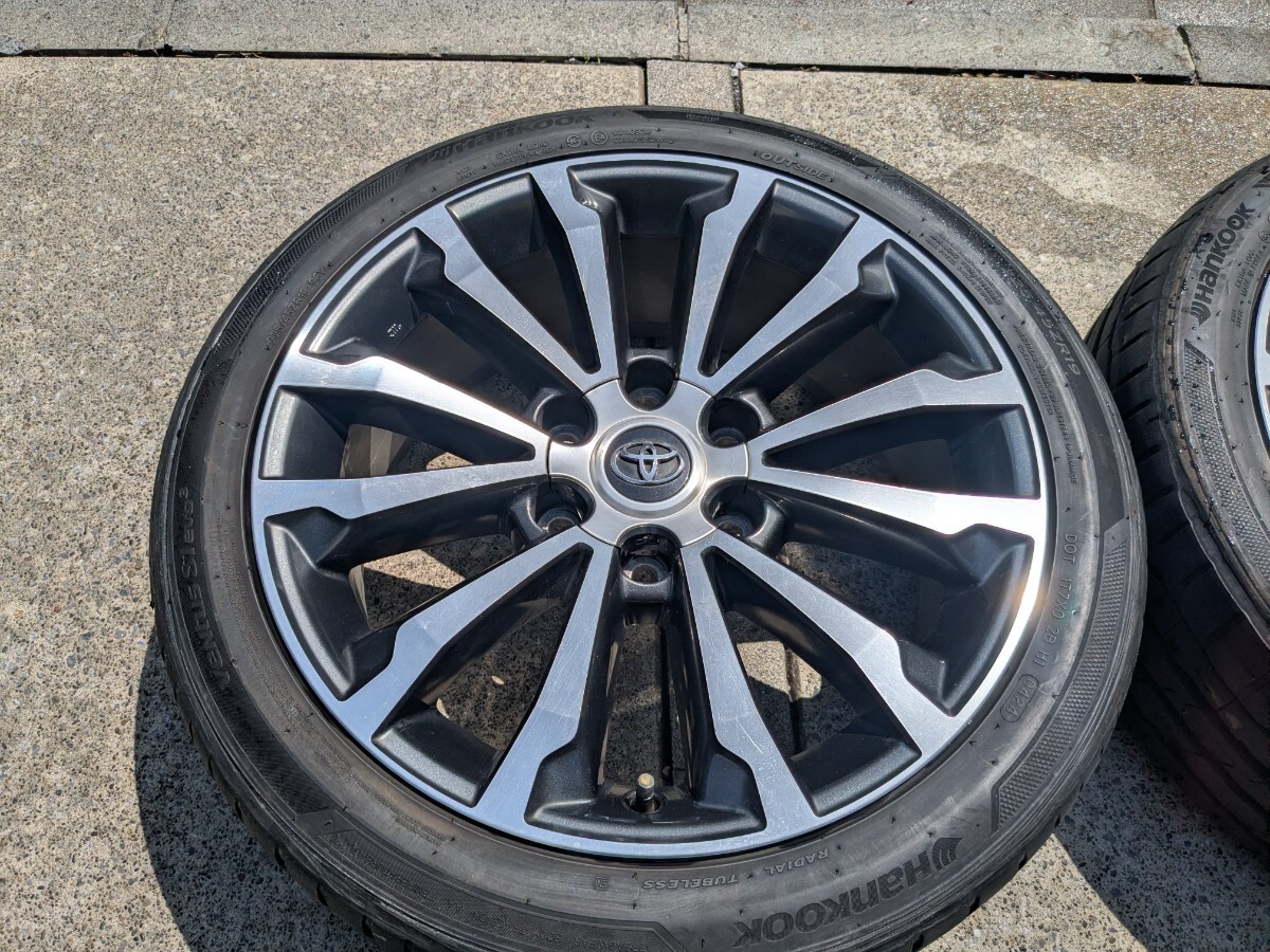 プラド 純正ホイール TZG 19インチ 7.5J+25 6H139.7 225/45R19