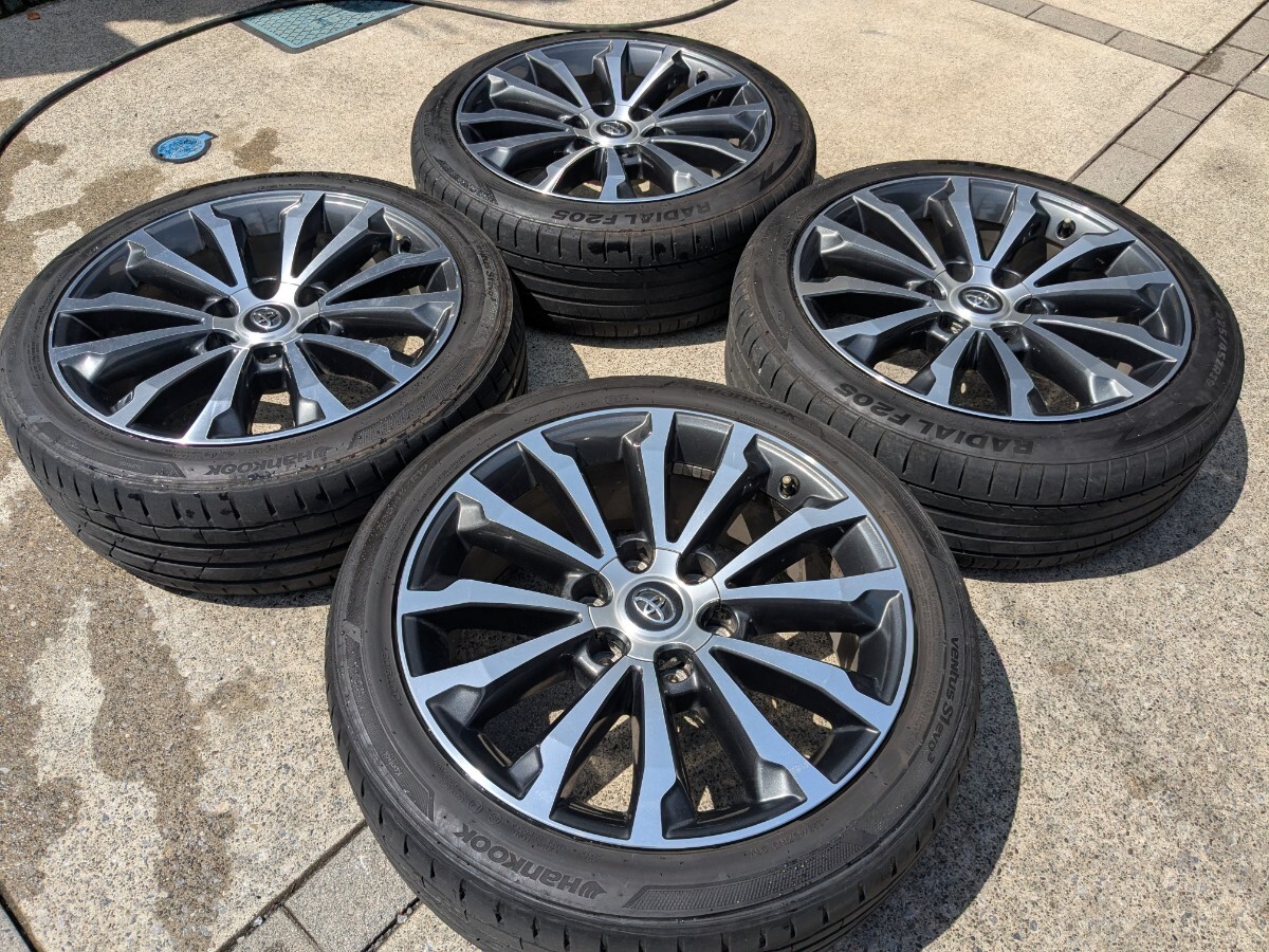 プラド 純正ホイール TZG 19インチ 7.5J+25 6H139.7 225/45R19