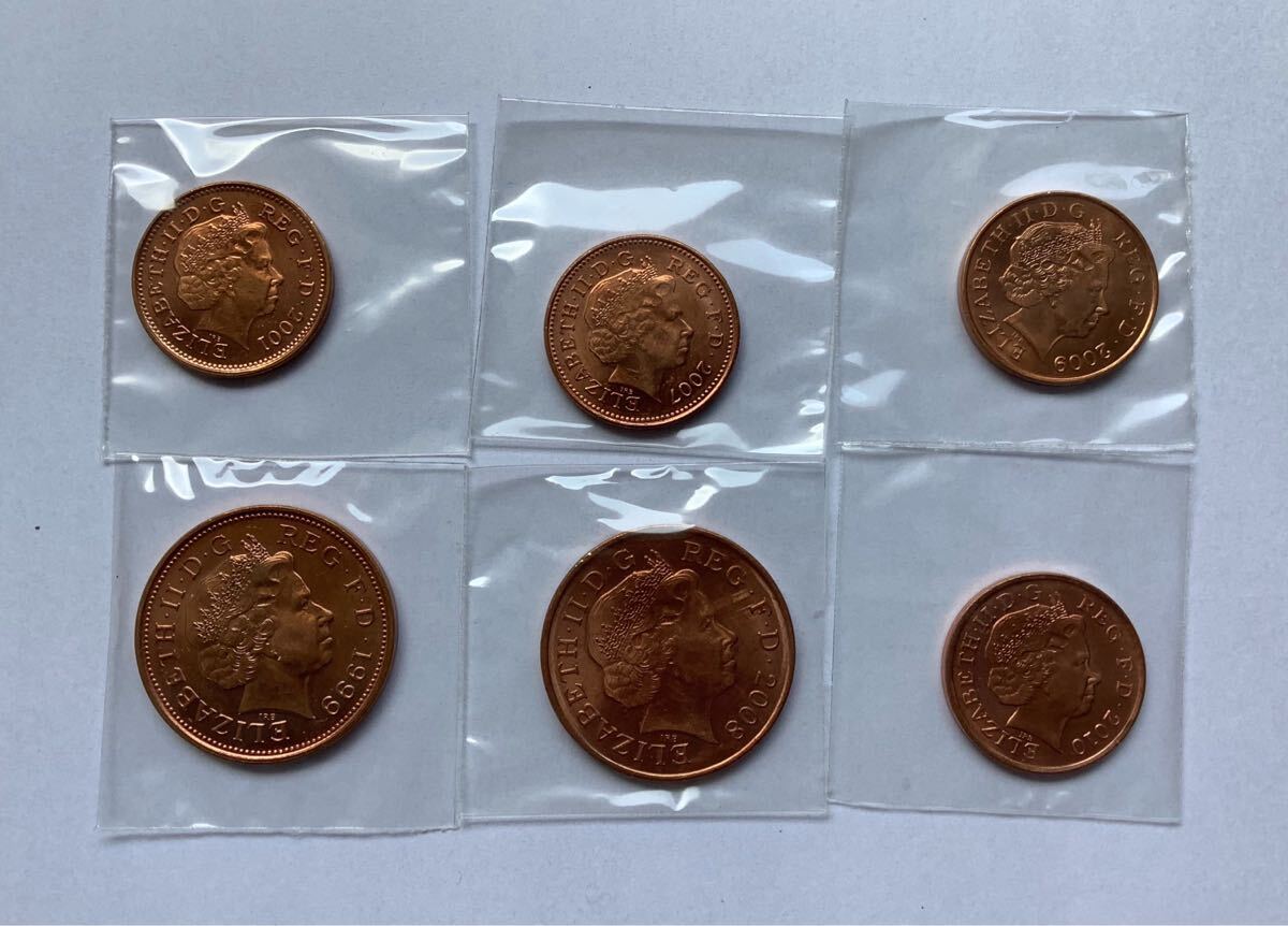 2ペンス硬貨の値段と価格推移は？｜1件の売買データから2ペンス硬貨の 