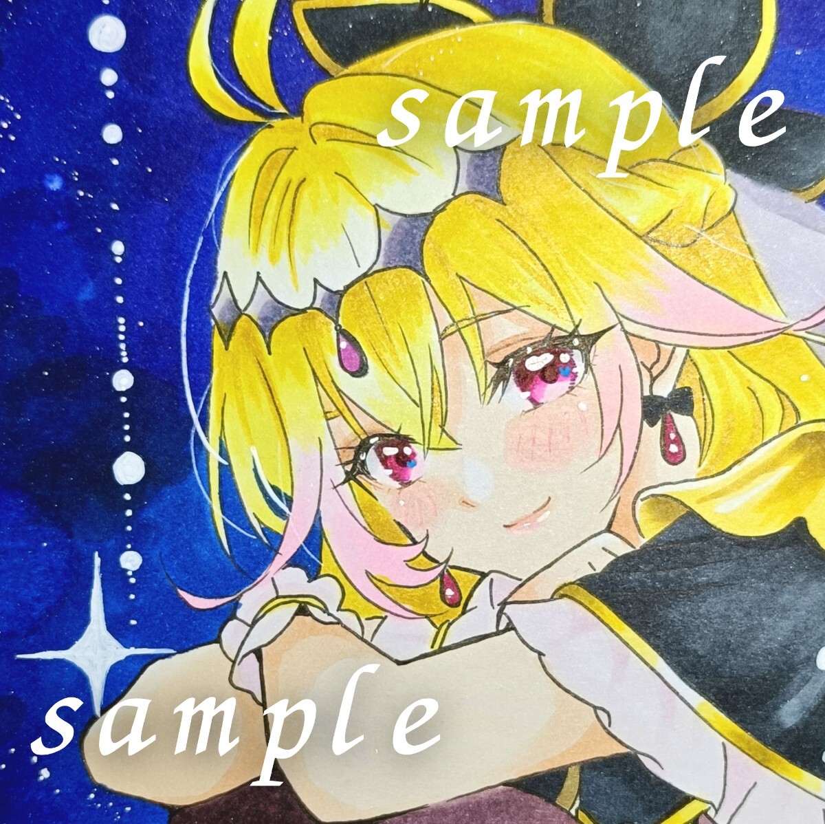 手描きイラスト 名探偵プリキュア キュアアルカナシャドウ ファン