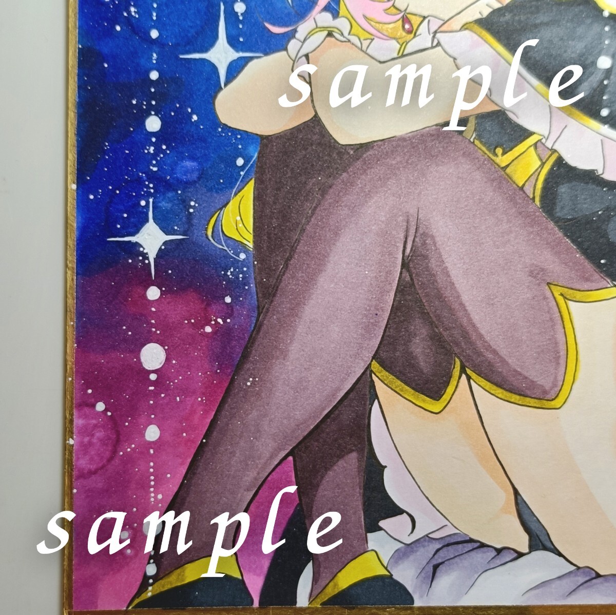 手描きイラスト 名探偵プリキュア キュアアルカナシャドウ ファン