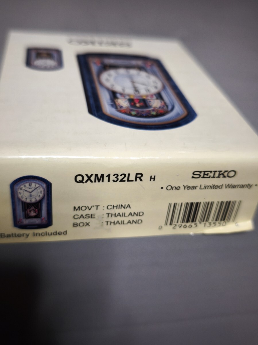 SEIKO Melodies In Motion QXM132LRH ~Hi-Fi Sound~ からくり時計 海外