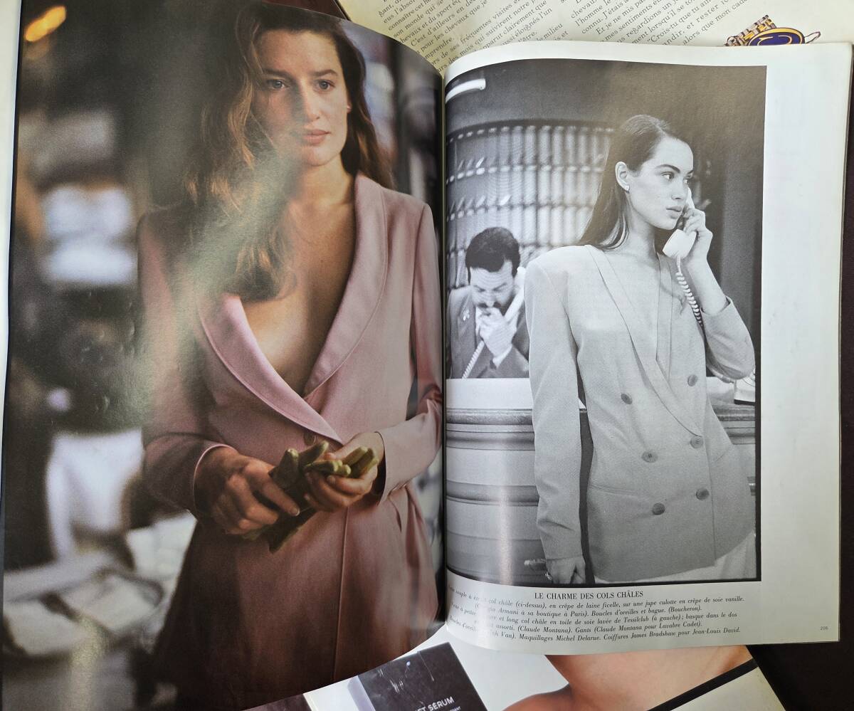 VOGUE PARIS ヴォーグ フランス版 洋雑誌 4冊セット1988/1－4月号