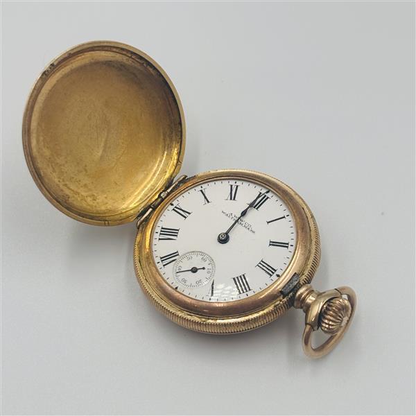 WALTHAM MASS AWW.CO 懐中時計 不動 ジャンク ※風防なし 現状品