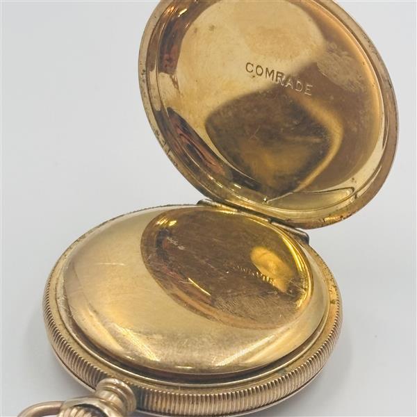 WALTHAM MASS AWW.CO 懐中時計 不動 ジャンク ※風防なし 現状品