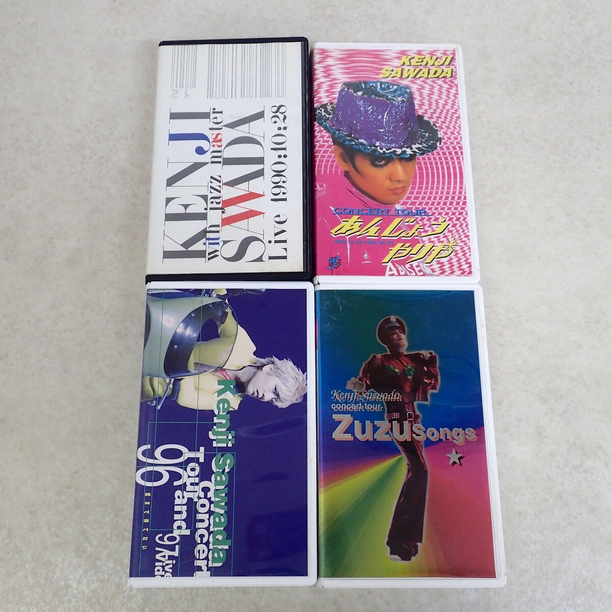 沢田研二 VHS ジュリーマニア/宮沢賢治/サーモスタットな夏/世界はボク