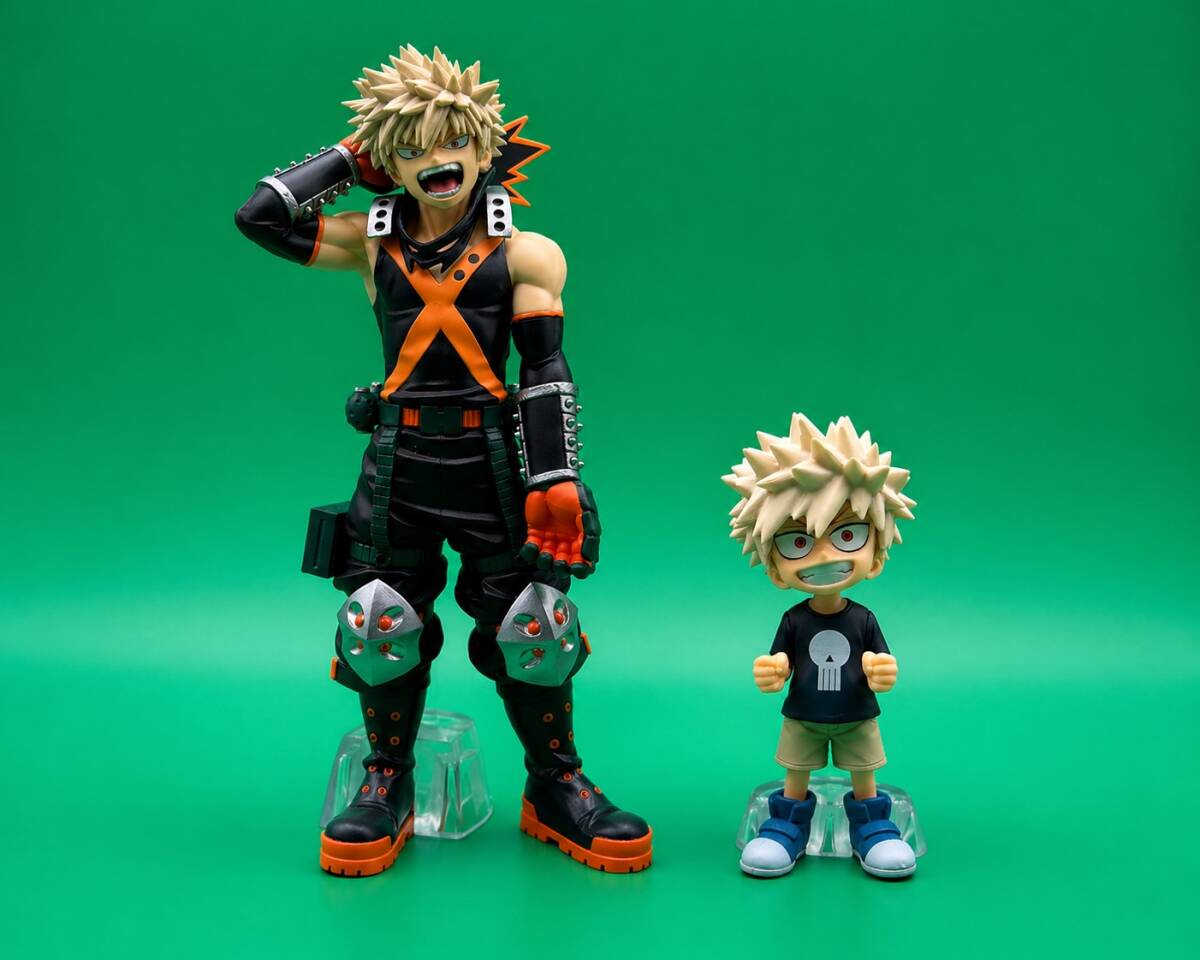 爆豪勝己(幼少期) 爆豪勝己 セット 一番くじ 僕のヒーローアカデミア