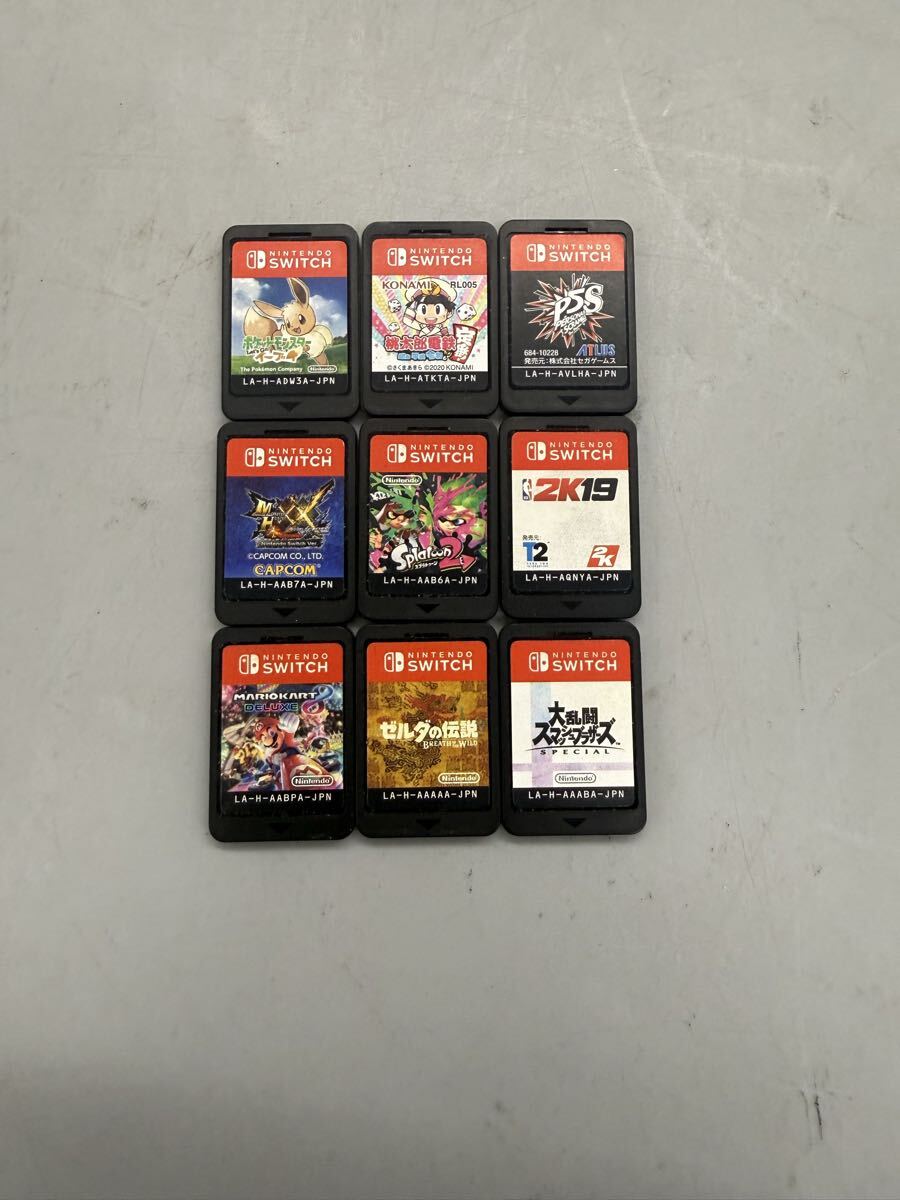 □ Nintendo Switch ソフトのみ 9枚まとめ売り 任天堂 ポケモン
