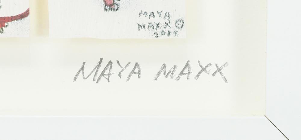 真作】【WISH】MAYA MAXX「メルちゃん from sky」ジクレー 直筆サイン