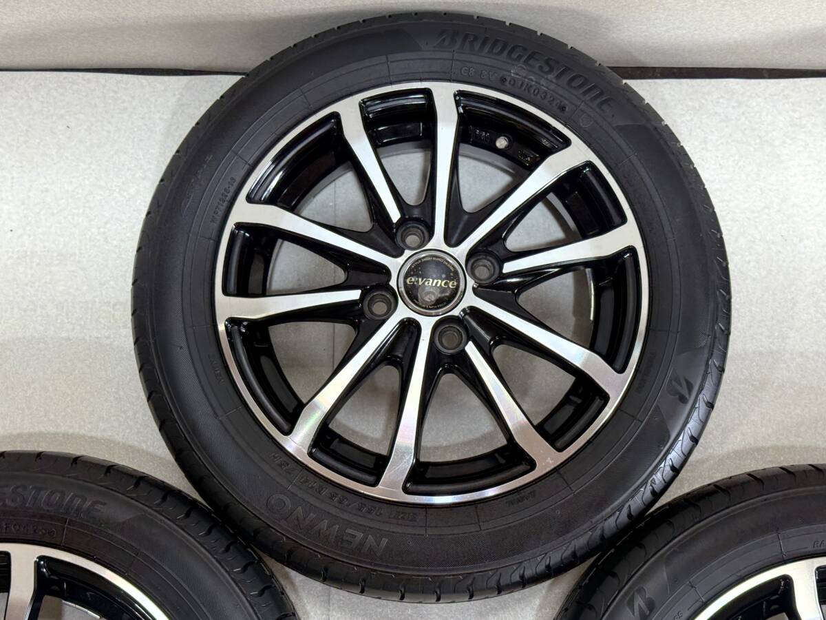 軽自動車☆155/65R14インチアルミホイール4本SET オートバックス