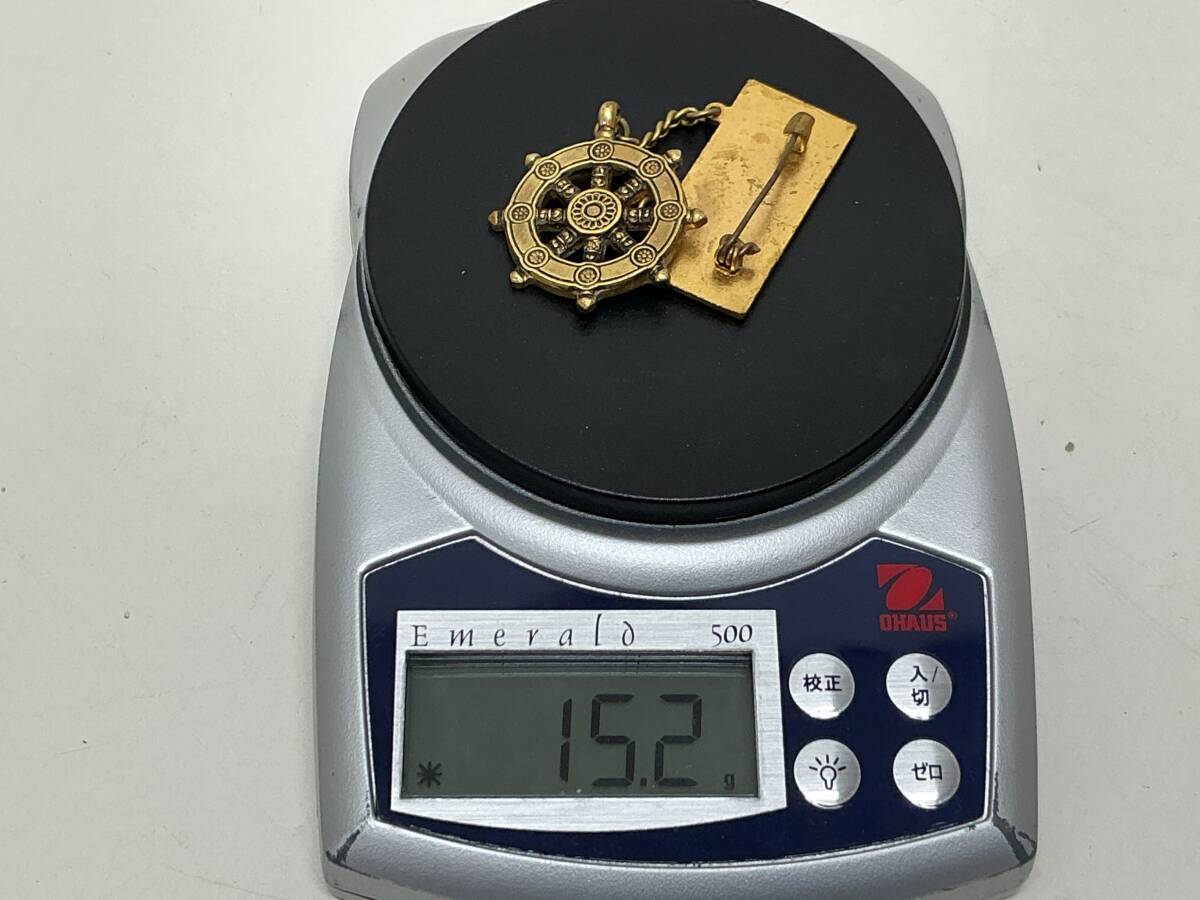 □8416 昭和レトロ ボーイスカウト日本連盟 宗教章 佛教章 仏教章 法輪