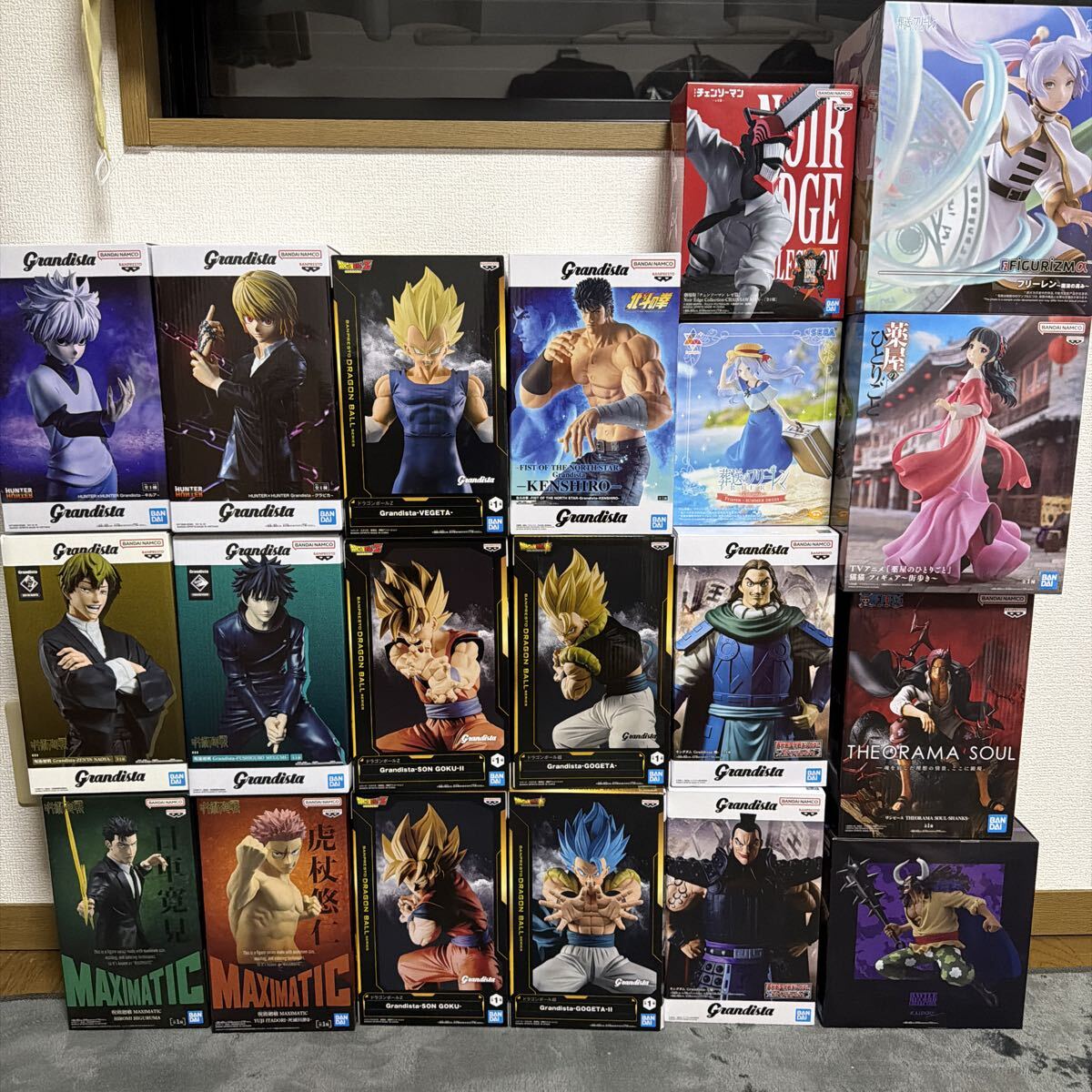 アニメフィギュア　ドラゴンボール　ワンピース　呪術廻戦　ハンターハンターハンター プライズ フィギュア まとめ売り Grandista ドラゴンボール 呪術廻戦