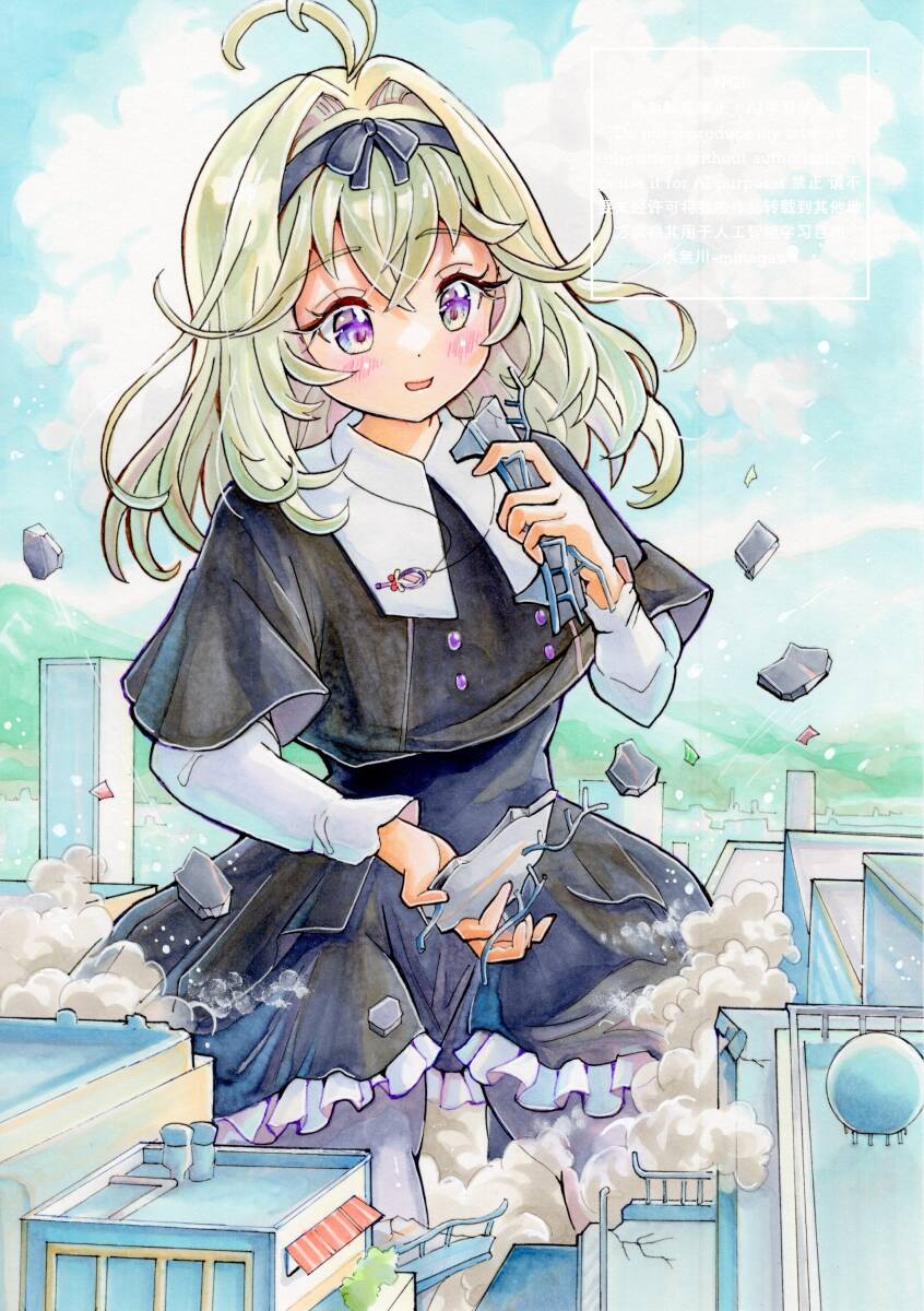 さ*う様 森亜るるか　手描きファンアート 手描きイラスト 同人「森亜るるか」 B5サイズ 名探偵プリキュア！ 巨大