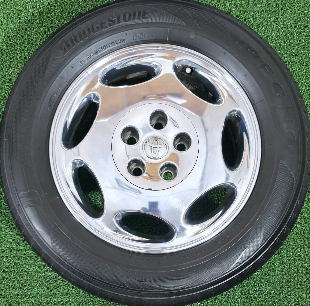希少 美品 TOYOTA トヨタ セルシオ30 純正 16インチ タイヤホイール 5