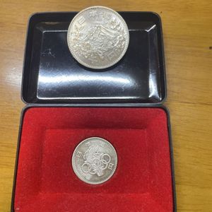 東京オリンピック記念 銀合金(セット)の中古価格は51,755円｜記念硬貨