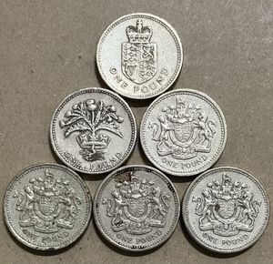 硬貨 イギリス 1ポンドの値段と価格推移は？｜43件の売買データから