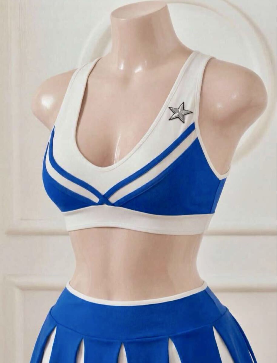 新品(*´`*)XLサイズ チアリーディング チアガール ユニフォーム