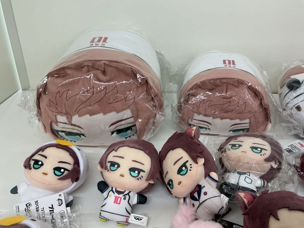 12 D【現状】 ブルーロック キャラ分け 糸師冴 グッズ ちびぐるみ ふわ