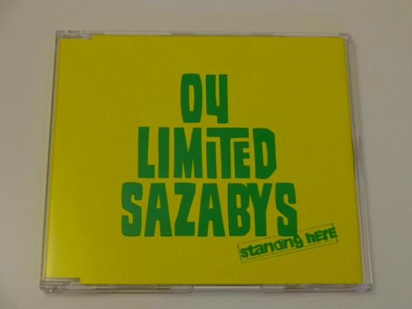 04 LIMITED SAZABYS standing here 廃盤レア(インディーズ)｜売買され 