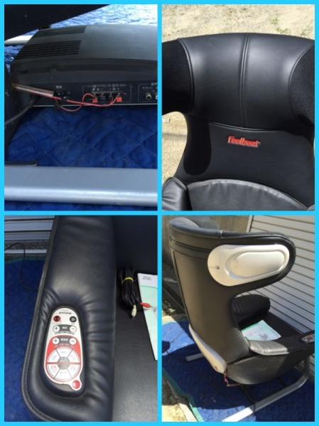 パナソニック 体感型振動スピーカーチェアー feelbeat EP4200の入札