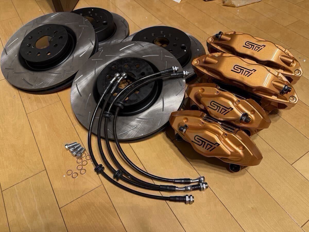 SUBARU WRX STI VAB 純正 キャリパー 2pot 左リア
