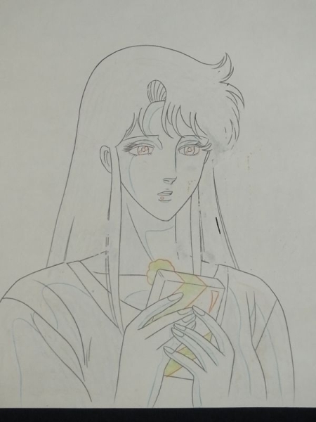 □セル画52 原画・下絵 キャッツ・アイ/来生瞳 6枚□北条司/直筆
