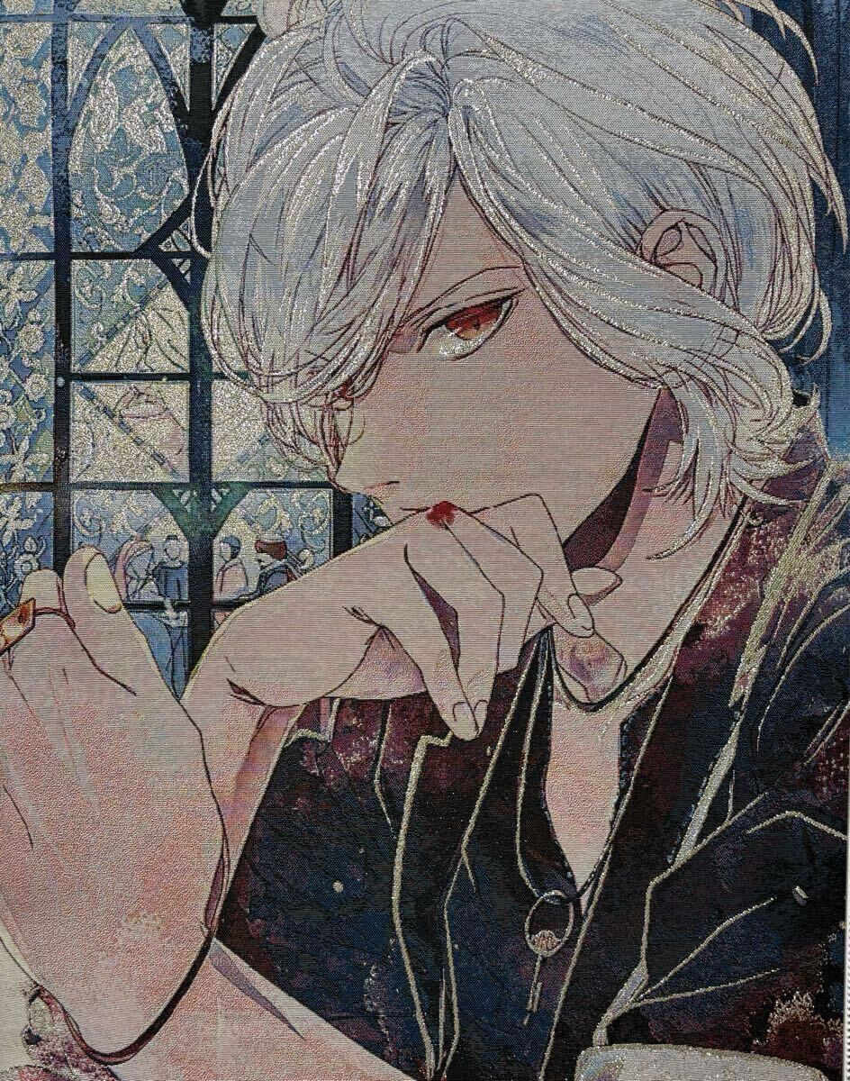 DIABOLIK LOVERS ディアラバ 刺繍アート作品 逆巻スバル(タペストリー