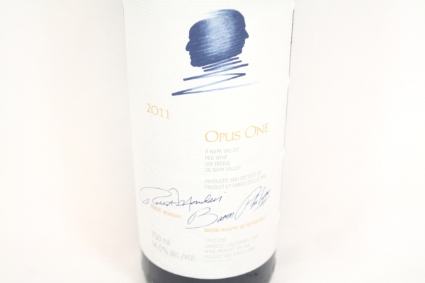 未開栓 OPUS ONE オーパスワン 2011 赤 750ml