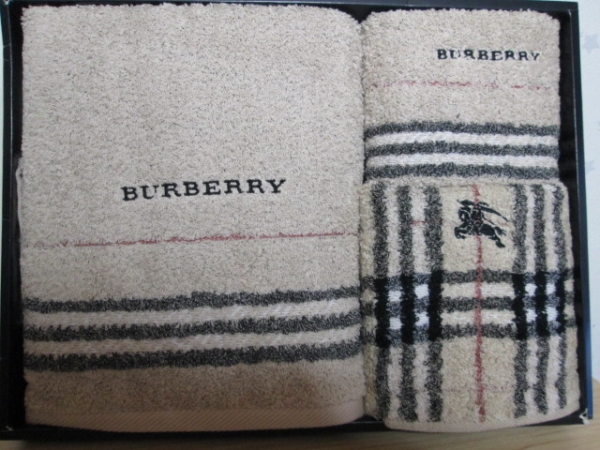 ☆バーバリーのバスタオル＆フェイス＆ウォッシュタオル☆ BURBERRY