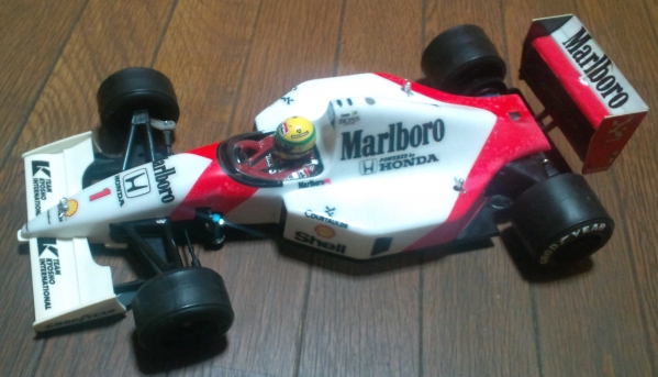 ☆ タミヤ 1/10 F102 マクラーレンMP4/6 ホンダ 走行少 中古