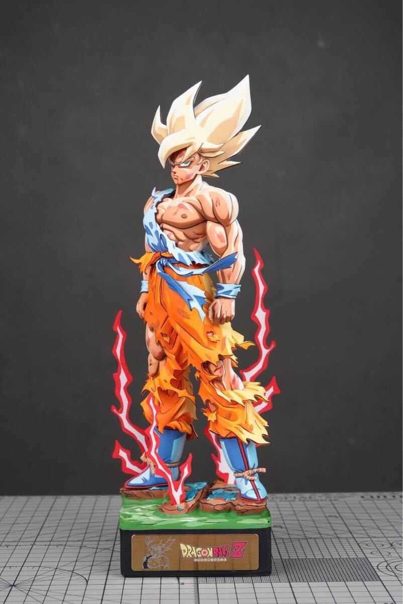 ドラゴンボールZ 伝説の超サイヤ人 孫悟空 二次元彩色 リペイント