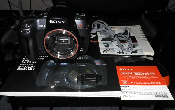 SONY α550 ボディ　送料込