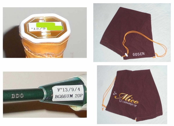 GOSEN Mico 73F バドミントンラケット MICO GOSEN ゴーセン 73Fミコ バドミントンラケット 6U6 BG 袋付