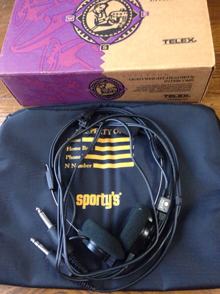 TELEX】AIRMAN 750 HEADSET☆テレックス ヘッドセット(オーディオ機器