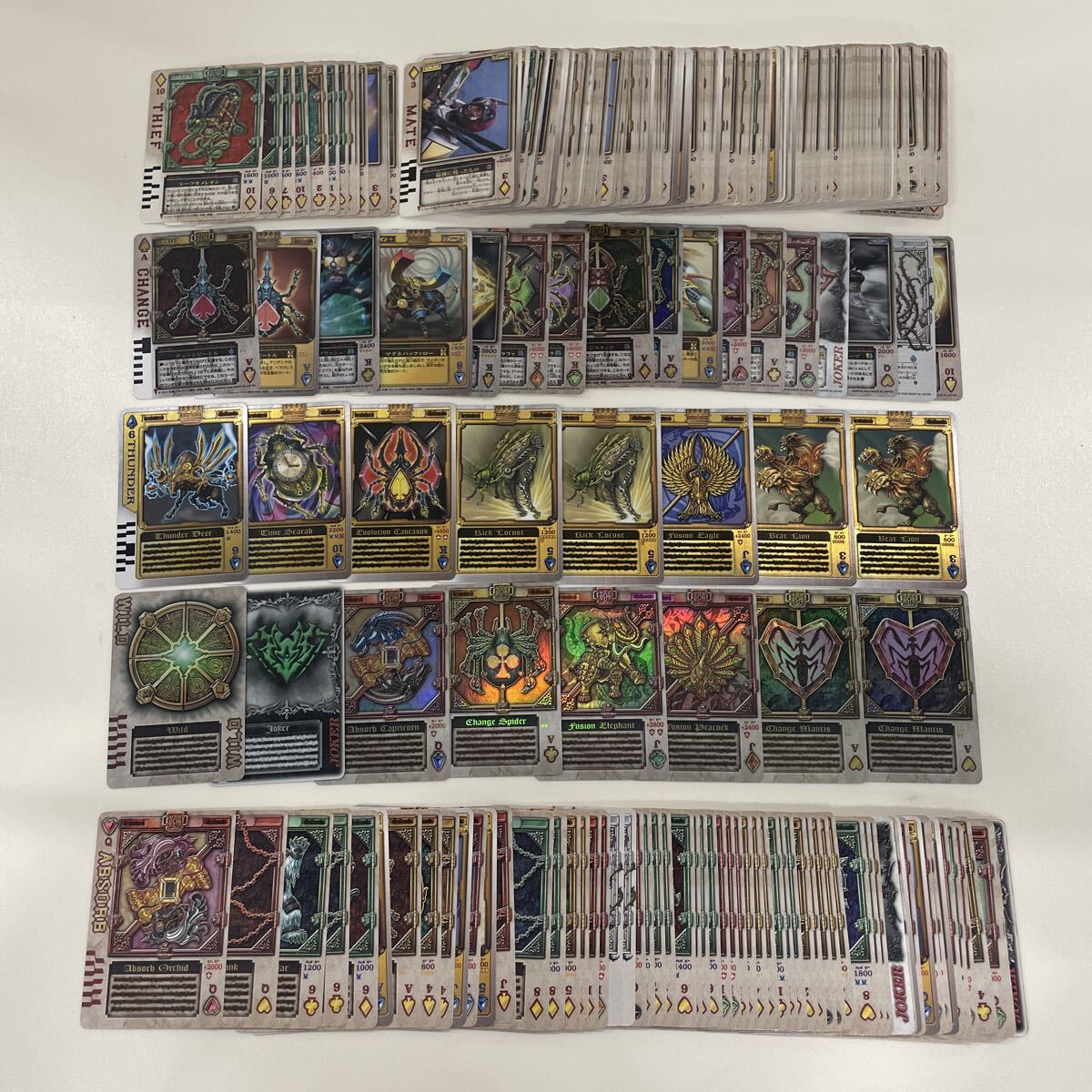 仮面ライダー剣 ラウズカードまとめ売り ラウズカードの値段と価格推移は？｜62件の売買データからラウズカード