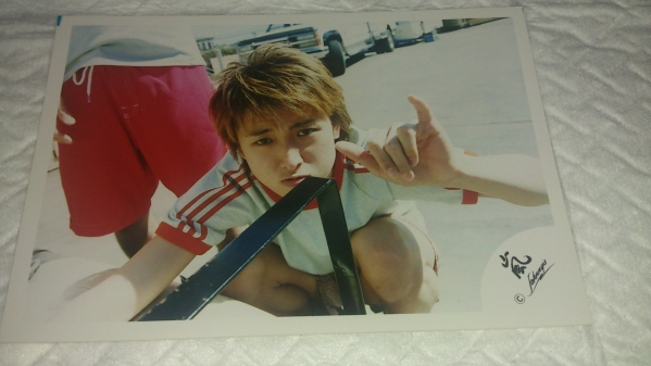 嵐★大野智★公式写真★デビュー初期★STAND UP!ハワイ★嵐ロゴ