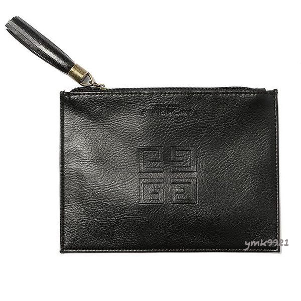 【GIVENCHY】 ノベルティ タッセル付ポーチ/収納バッグ/ブラック