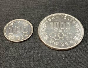 東京オリンピック記念 銀合金の中古価格は10,282円｜記念硬貨の新品