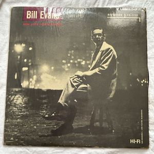 293位 深溝 BILL EVANS - New Jazz Conceptions ビル・エヴァンス 白ラベル フラットディスク J