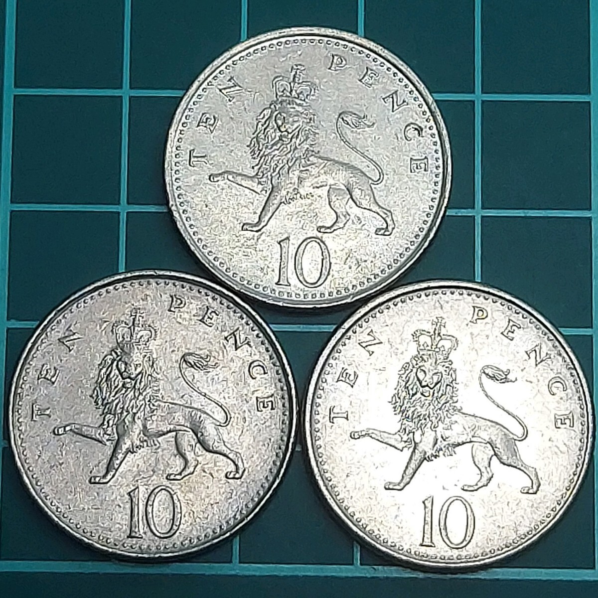 イギリス10ペンス硬貨の値段と価格推移は？｜1件の売買データから