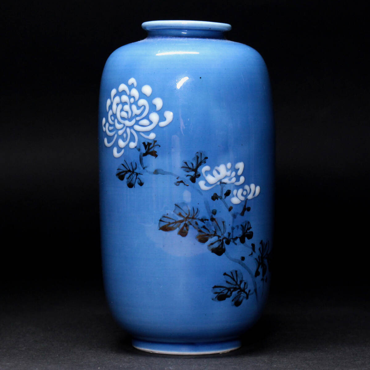 工芸品 【西】O158 人間国宝 加藤卓男「鼠志野花入」花瓶 共箱