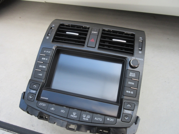 200系 クラウン 純正 マルチモニター 86111-30730 GWS204 GRS204