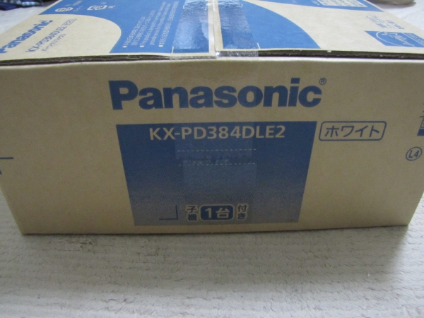 ★新品★パナソニック FAX付電話機 Kual ホワイトKX-PD384DLE2_2