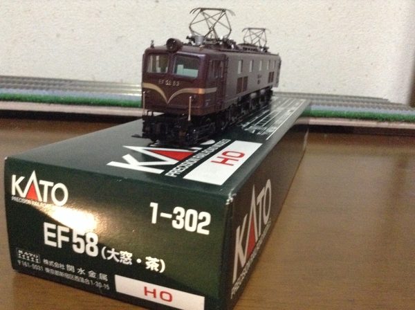 KATO 1-302 EF58 大窓 茶 改 美品の出品 KATO EF58 茶 EF58