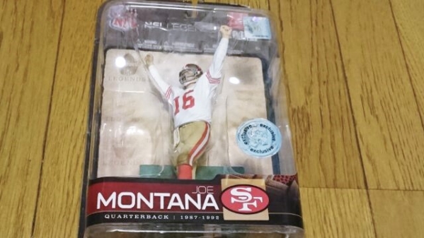 ☆　NFL ジョーモンタナ フィギュア マクファーレン　☆
