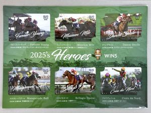 JRA 「2025's Heroes」オリジナル限定QUOカード【使用済み】 JRA 「2025's Heroes」オリジナル限定QUOカード【使用済み】 美術品