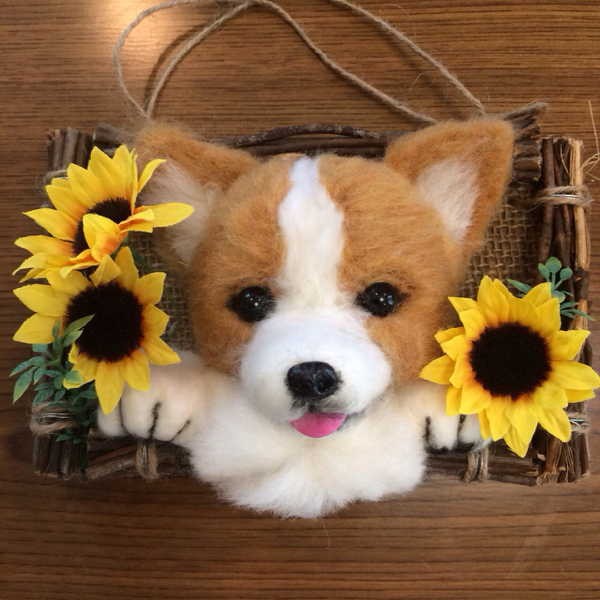 hazuki＊羊毛フェルト＊コーギー＊ハンドメイド＊犬