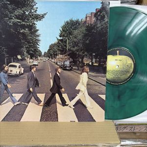 131位 1978年 UK EXPORT ERROR GREEN/BLACK MARBLE COLOR TEXTURE/RIDGE EX CONDITION！★THE B