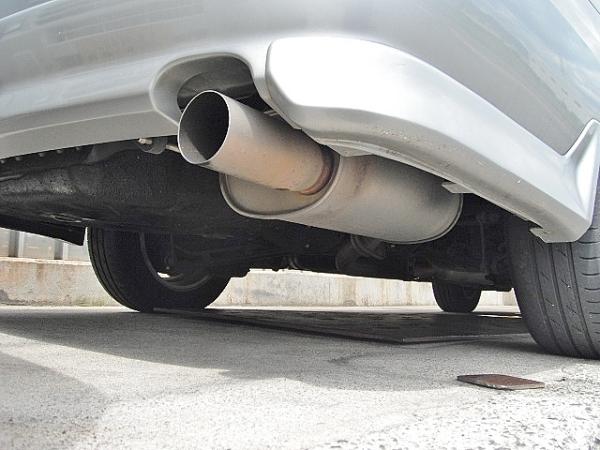 アベニール PW11 フジツボ メインファクトリー リアマフラー