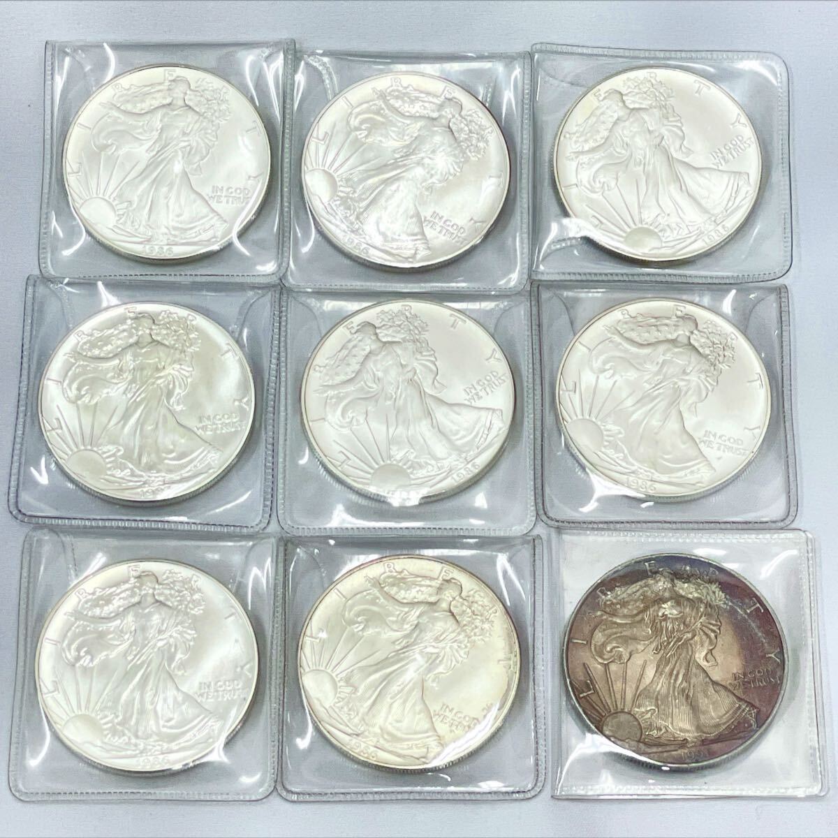 アメリカイーグル銀貨の値段と価格推移は？｜15件の売買データから